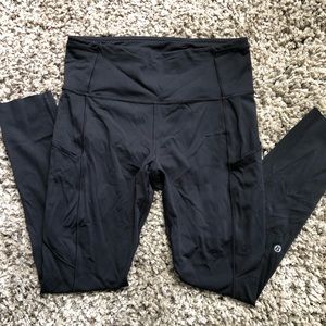 Lulu lemon fast and free leggings